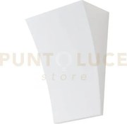 Applique a parete a parete alma bianca 2 luci attacco g9 19x10x25cm...