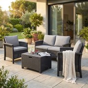 VENEZIA - salotto da esterno in resina