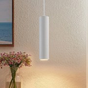 Lampada a sospensione Prios Neliyah, Ø 6 cm, bianco, metallo, GU10