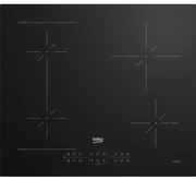 Beko - HII64200SFMT: Piano a Induzione, 4 Zone con 1 Sezione IndyFlex, 60 cm. Colore del prodotto: Nero, Posizionamento dell'apparecchio: Da incasso,