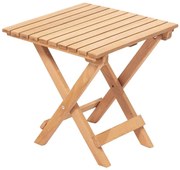 Tavolino da giardino 40x40 cm in faggio