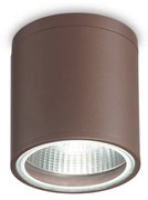 Plafoniera Moderna Gun Alluminio Coffee 1 Luce Gu10