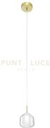 X-ray 1744.97 sospensione trasparente 1 luce attacco g9
