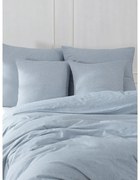 Biancheria da letto blu per letto matrimoniale 200x200 cm Lizbon – Mijolnir