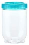 Contenitore alimenti INTERLOCK 0,7 l turchese/trasparente