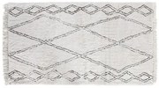 Tappeto Home ESPRIT Nero Beige Boho 175 x 100 x 3 cm