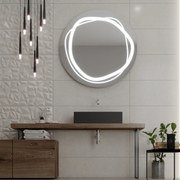 Specchio rotondo con illuminazione LED C9 premium