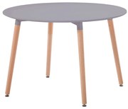 THOMAS - tavolo da pranzo scandinavo rotondo