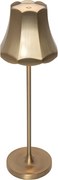 Lampada da tavolo retrò dorata ricaricabile IP44 - Granny