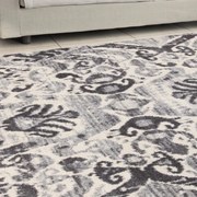 Tappeto Brera Ikat etnico beige, L 300 x L 200 cm