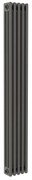 Radiatore acqua calda ERCOS Comby in acciaio 3 colonne, 5 elementi, interasse 1935 mm, grigio