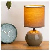 Atmosphera - Lampada da tavolo TIMÉO 1xE14/60W/230V taupe