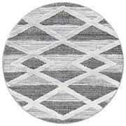 Tappeto rotondo grigio ø 160 cm Pisa - Ayyildiz Carpets