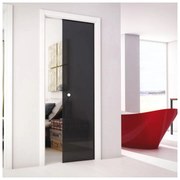 Porta per armadio scorrevole Secret nero L 73 x H 212 cm