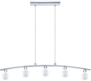 Eglo 31424 - Lampada a sospensione ROSARNO su cavo 5xG9/33W/230V