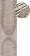 Passatoia beige 80x240 cm Bartoux Beige - Elle Decoration