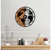 Orologio da parete diametro 56 cm 1xAA legno/metallo