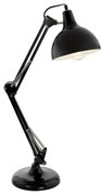 Lampada da scrivania industriale flessibile Borgillio E27 EGLO