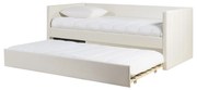 Letto estraibile bianco 90x190 cm ELIE