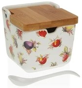 Portazucchero Versa Strawberry Ceramica (8,8 x 8,5 x 8,8 cm)