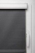 Cassetto avvolgibile per tenda a rullo 200 CM in alluminio grigio