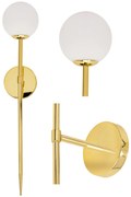 LAMPADA DA MURO ORO MODERNO 52cm APP578-1W