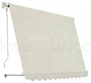 Tenda Da Sole Sangiorgio 250x250 A Caduta Senza Cassonetto Con Braccetti Telo Beige