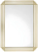 Set 3 Specchi Parete Decorativi Oro 25/35cm Plastica Libera