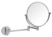 Specchio cosmetico 23x28 cm argento