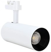 Faro LED per binario Bifase 24W, angolo 24° - BIANCO Colore Bianco Caldo 2.700-3.200K