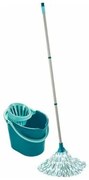 Set di secchi e mop Leifheit Classic Mop 56792 Viscosa Plastica 12 L