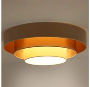 Duolla - Plafoniera LED LUNETA LED/26W/230V diametro 60 cm 4000K beige/oro