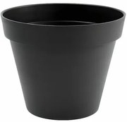 Vaso EDA Grigio polipropilene Plastica Rotondo Rotonda Ø 48 x 40 cm