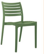 ZULE - sedia in polipropilene impilabile