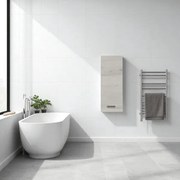 Pensile singolo con anta 25x16xH71 cm ad apertura destra QUERCIA BIANCO