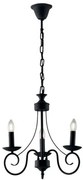 Lampadario beatrice antracite 3xe14 37x120cm i-beatrice-3