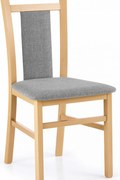 Sedia Hubert 8 grigio/grigio miele Inari91