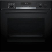 Bosch - Serie 6, forno da incasso con supporto per il vapore, 60 x 60 cm, nero, HRG578CB7