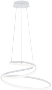 Lampadario LED design Coaster bianco, luce con 3 temperature di colore 8000 lumen, LUCE AMBIENTE DESIGN