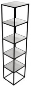 Colonna per mobile bagno Move COLAVENE P 35 x L 40 x H 170 cm bianco eucalipto