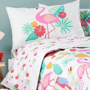 Completo Lenzuola Singolo Fiesta Caleffi Kids, in cotone