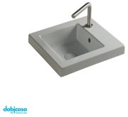 Ceramica Tecla "Serie 35" Lavabo In Ceramica 35X40 Bianco Lucido