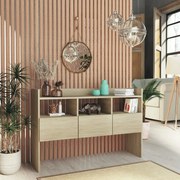 Credenza rovere sonoma 105x30x70 cm in truciolato