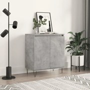 Credenza grigio cemento 60x35x70 cm in legno multistrato