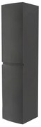 Colonna per mobile bagno Vague BADEN HAUS 2 ante P 38 x L 40 x H 170 cm grigio antracite