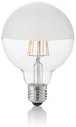 10 Lampadine Led Globo D95 E27 8 Watt 3000 K 780 Lm Trasparente Bianco Satinato