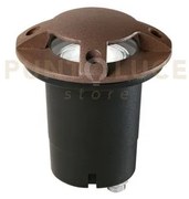 Faro carrabile hummer in acciaio inox bronzo 1xgu10 10,5x10,5x14,4 ...