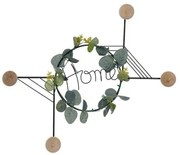 Appendiabiti da parete DKD Home Decor 8424001734528 Metallo 43 x 4,5 x 36 cm