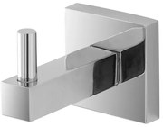 Appendino a muro in metallo cromato Rock