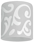 Eglo 90257 - Paralume MY CHOICE bianco ornamento E14 diametro 7 cm